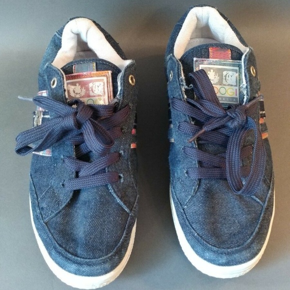 Coogi Australia~Women’s Ruby Low Top Sneaker NAVY - Picture 1 of 8
